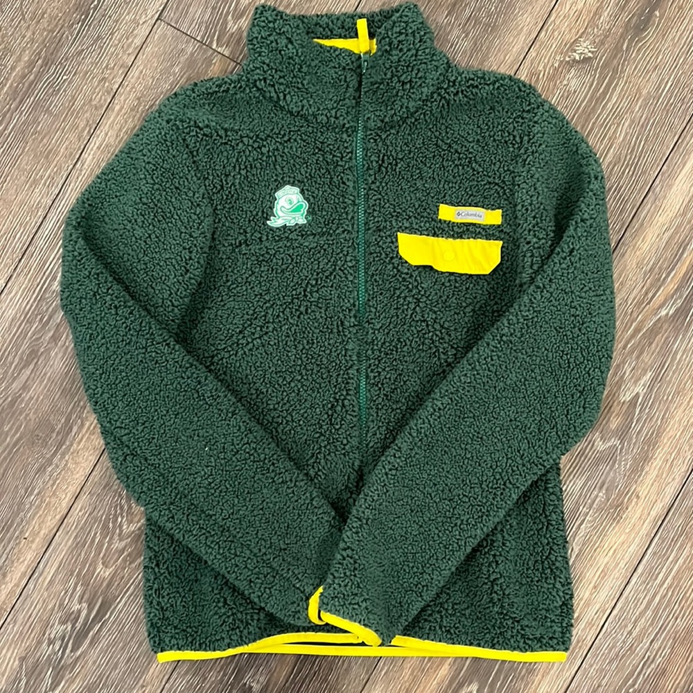 New without tags Columbia Oregon Ducks jacket